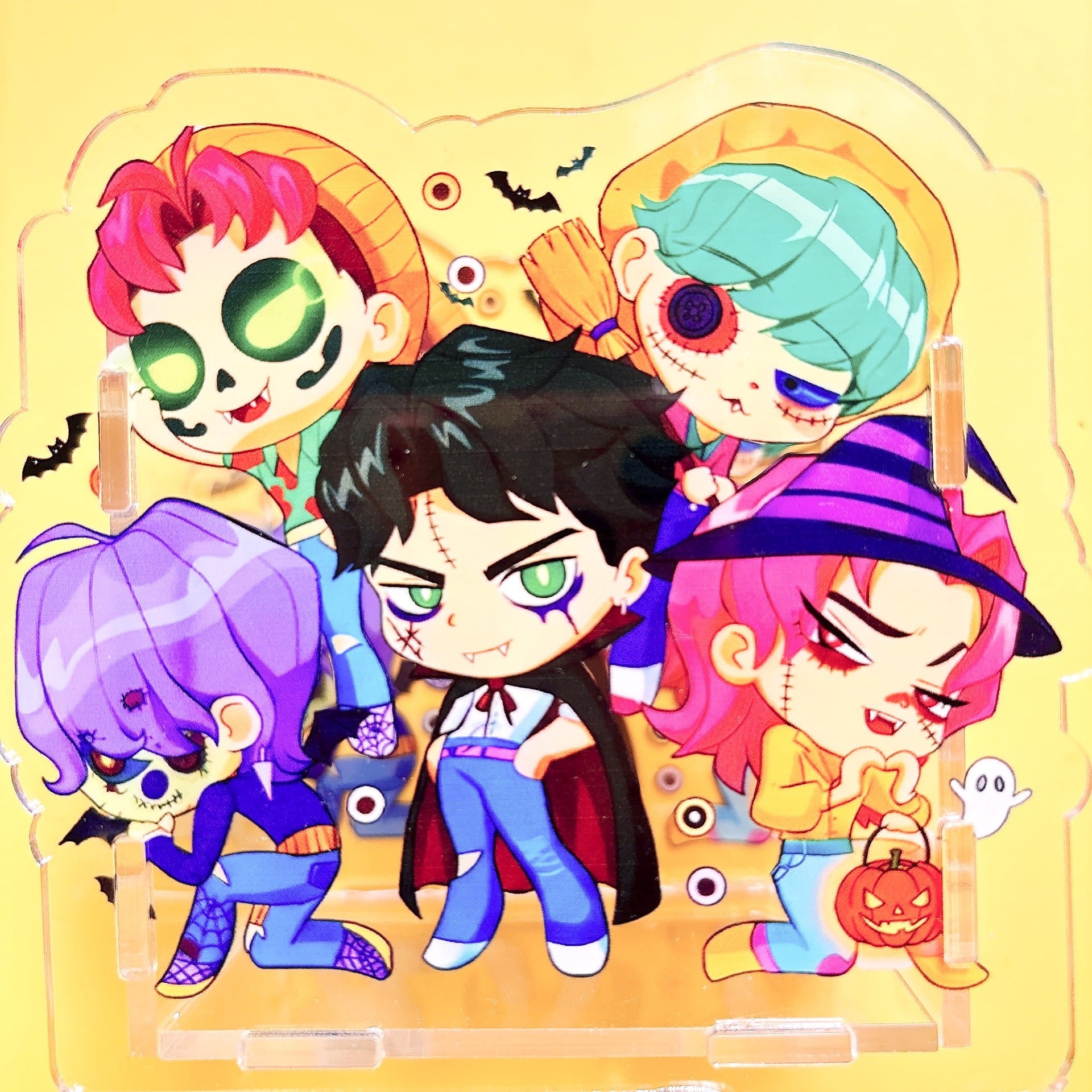 Wholesale New acrylic pen holder pen box 10cm